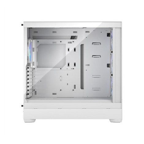 Fractal Design | Pop XL Air RGB | Side window | White TG Clear Tint | E-ATX up to 280 mm, ATX , mATX, Mini ITX | Power supply in - 3